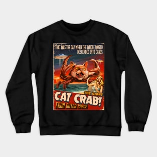 The Giant Cat Crab Crewneck Sweatshirt